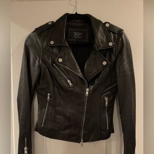 Zara Moto Leather Jacket
